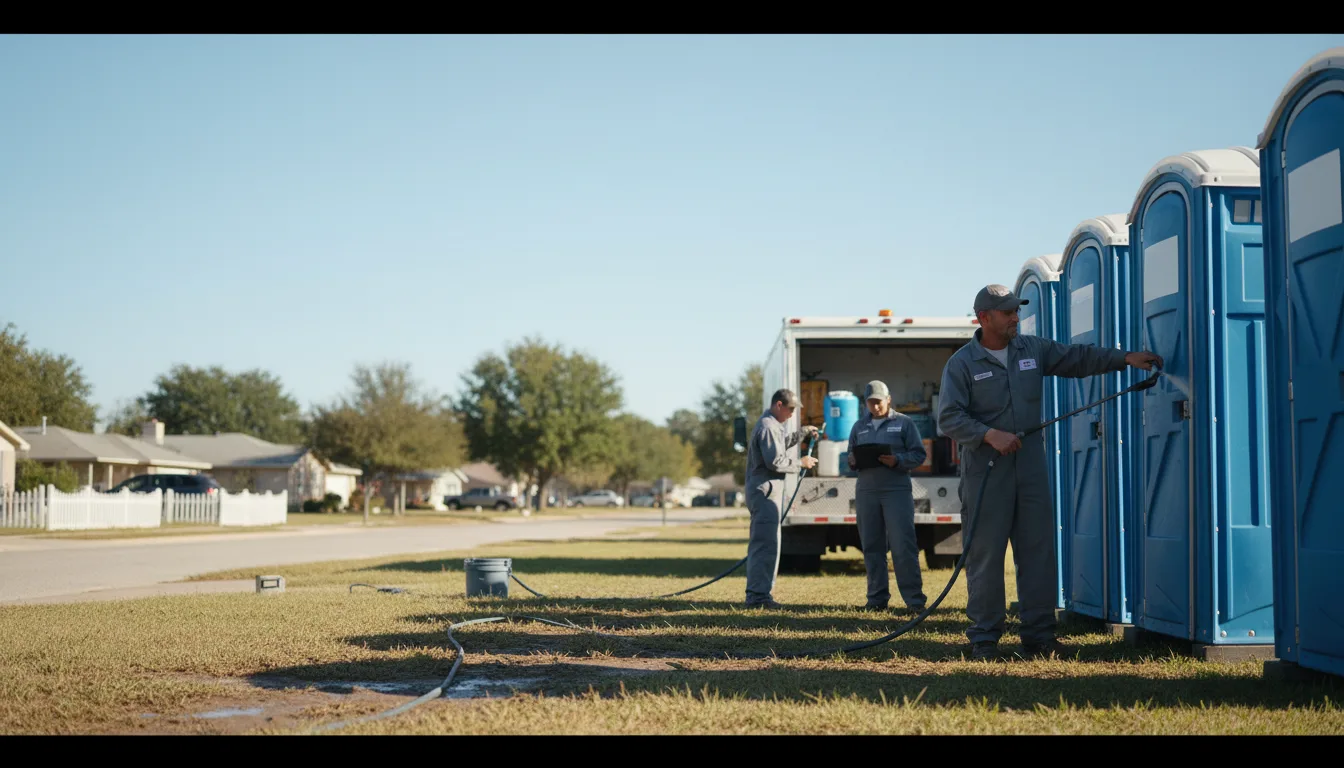 Long-Term Portable Toilet Rental in Washington near me